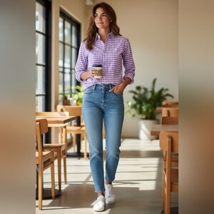 Ralph Lauren Women's Size 6 Casual Button Up Shirt